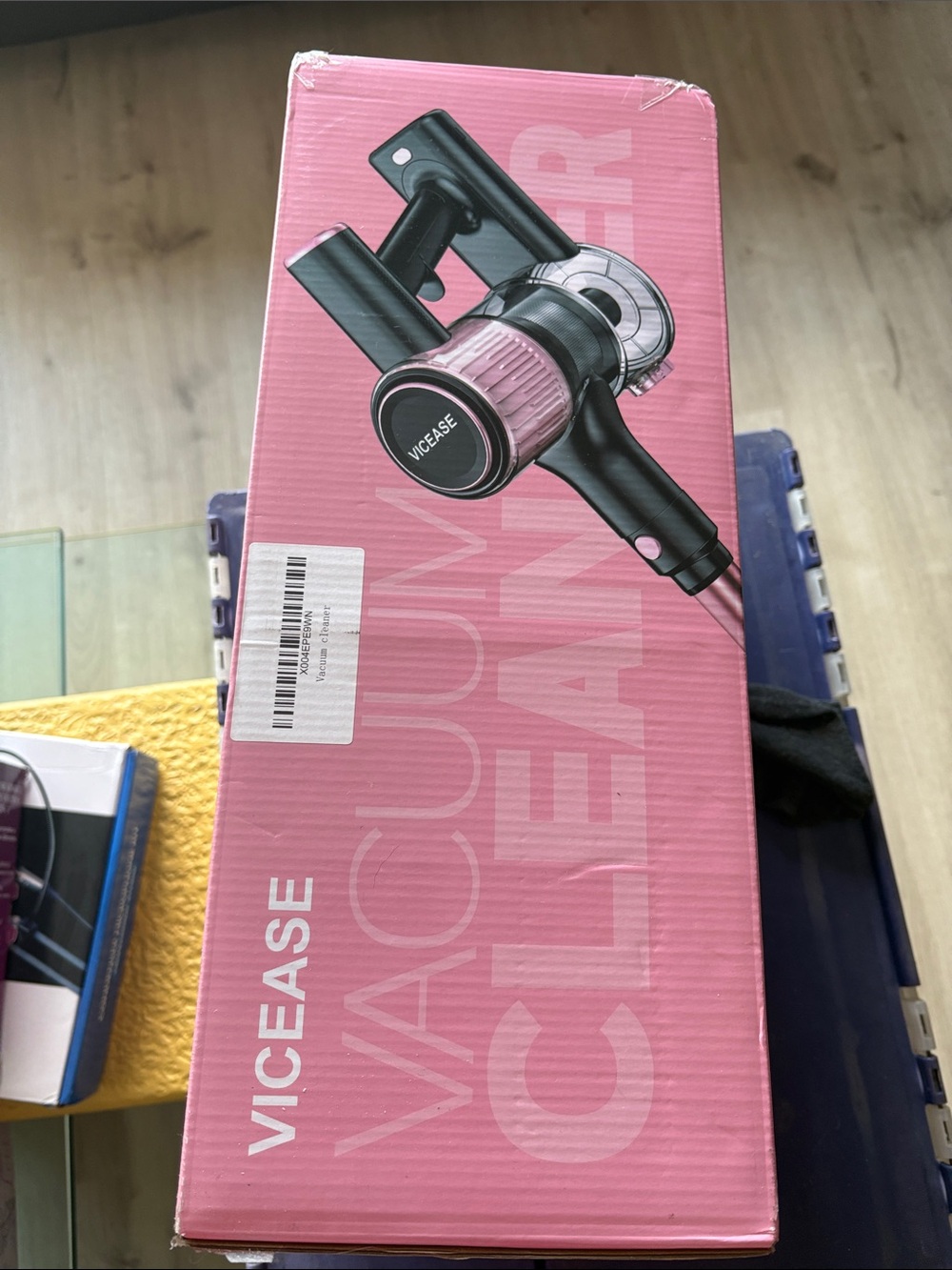 VICEASE Pink Handheld Vacuum Cleaner